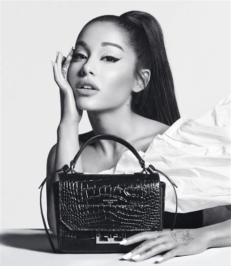 ariana grande givenchy glasses|givenchy campaign images.